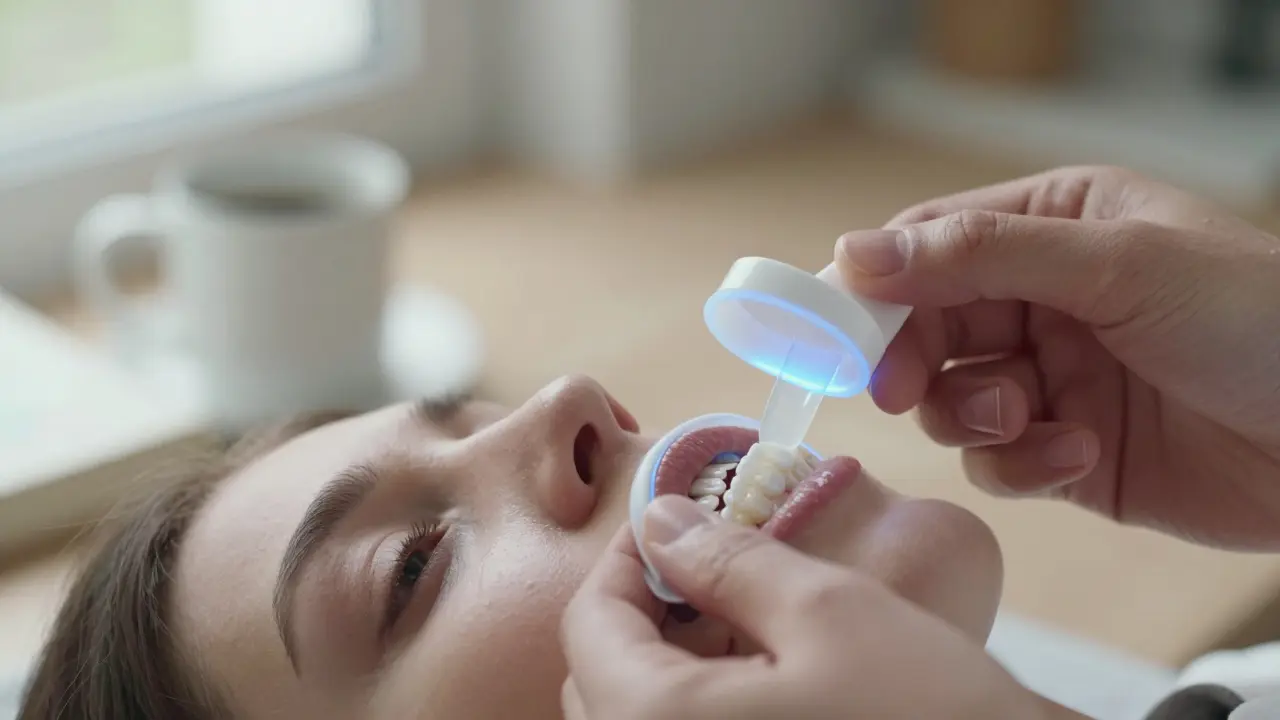 Jak funguje Pure Whitening? Všechno, co potřebujete vědět o bělení zubů doma