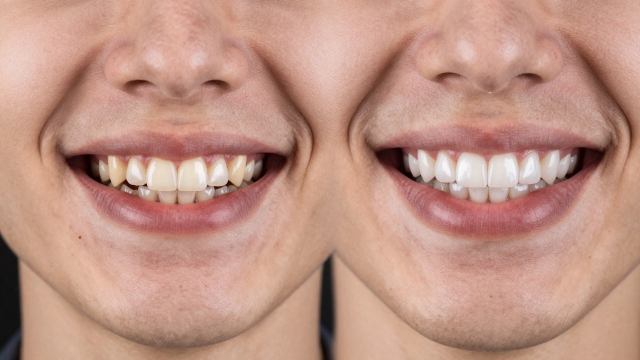 Před a po: transformace zubů s keramickými fazetami