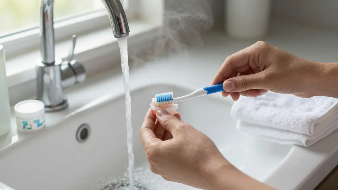 Jak se o nasazovací zuby starat: Praktické tipy pro každodenní péči