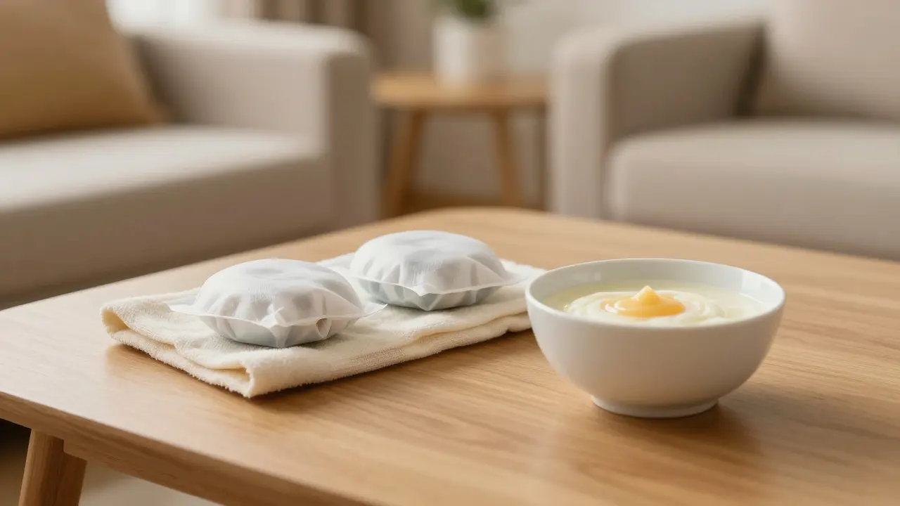 Domácí péče po vytržení zubu ledovými obklady a měkkou stravou