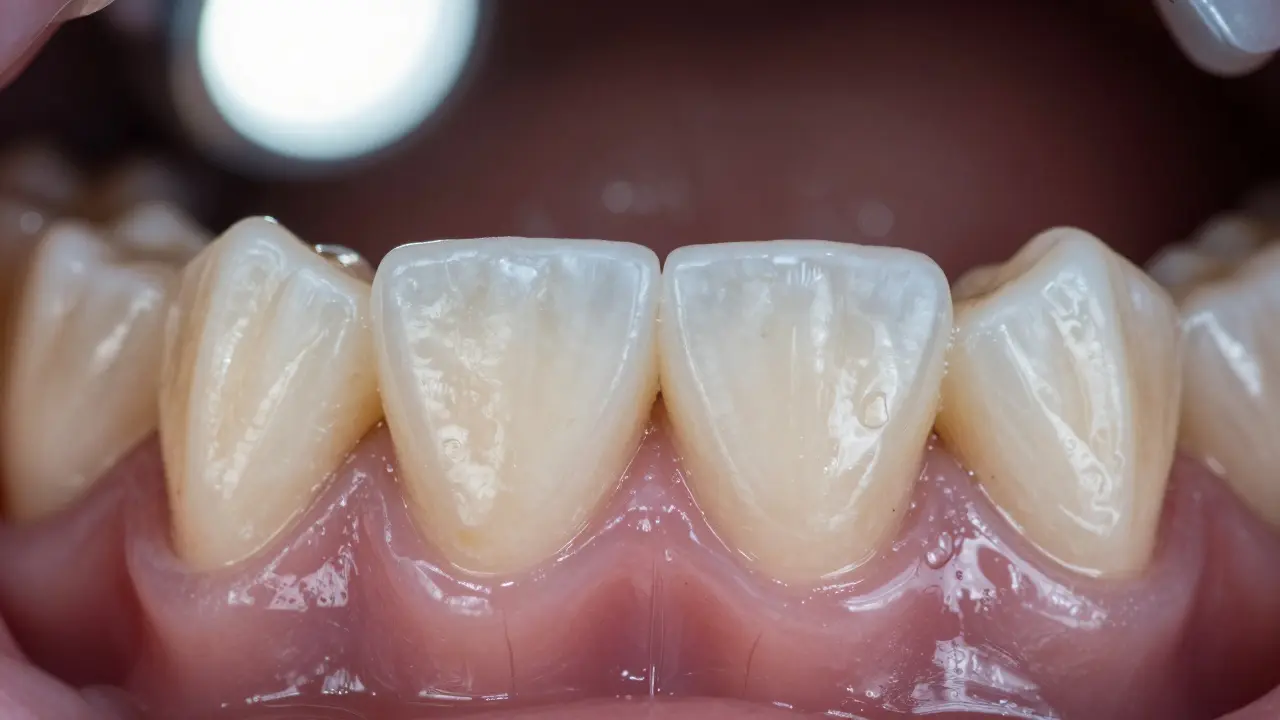 Jak vypadá odhalený krček? Co vidí zubař při počínajícím zubním kazu