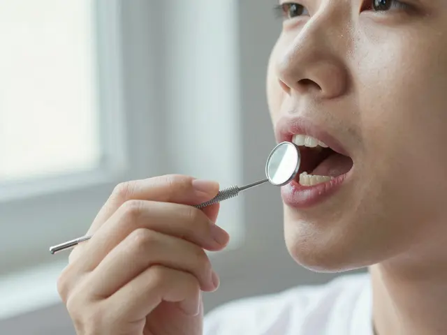 Dentální zrcátko: Jak ho používat pro kontrolu stavu zubních abscesů