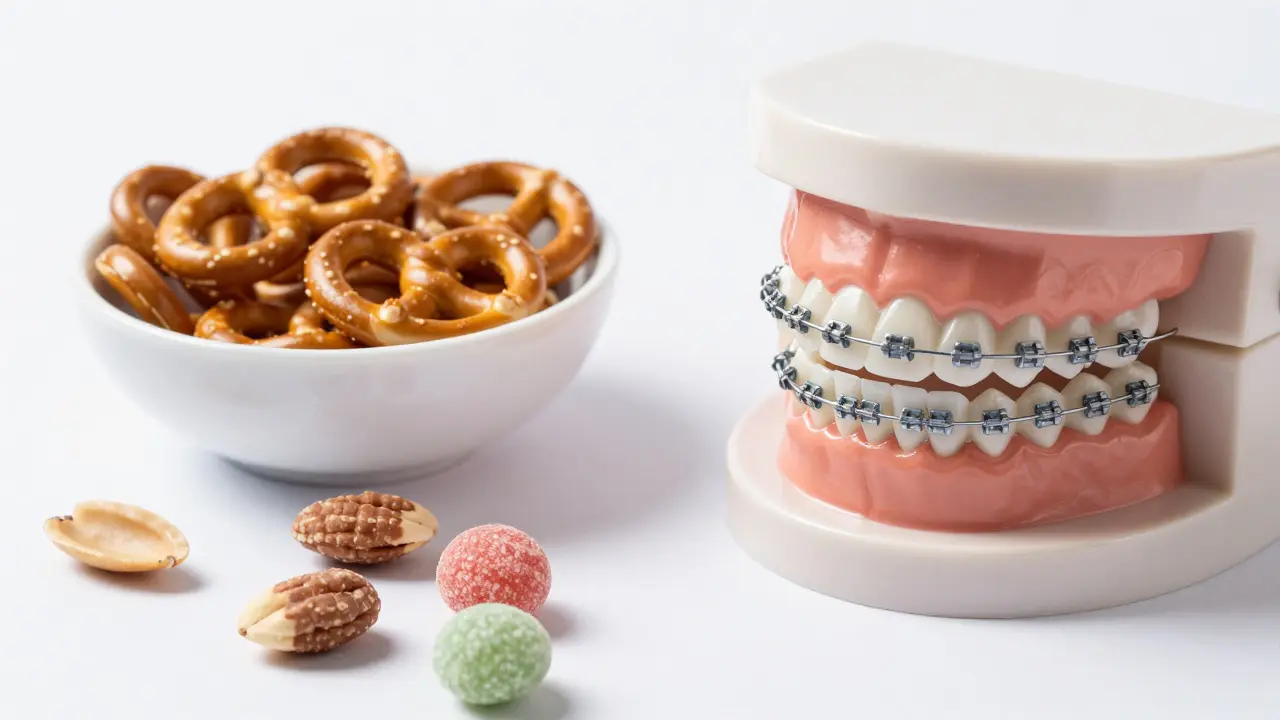 Co nesmí jíst s rovnátky? Kompletní průvodce zakázanými potravinami