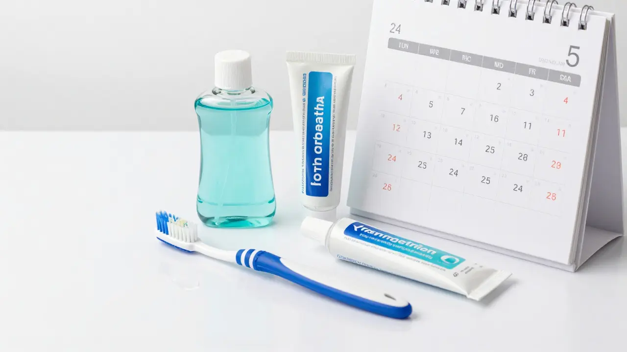 Hygienické pomůcky pro péči o zuby při oslabené imunitě